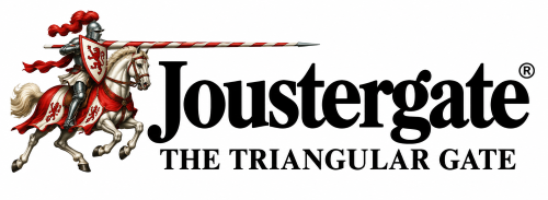 Joustergate Logo - The Triangular Gate