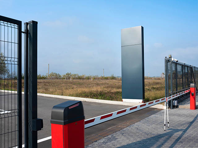 Barrier with Dropbar